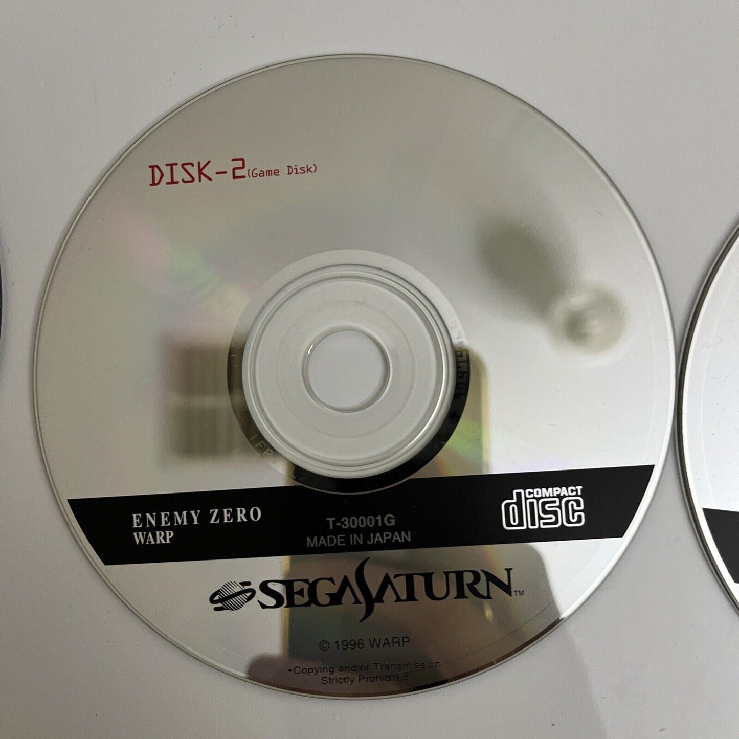 Enemy Zero - Sega Saturn SS NTSC-J JAPAN Horror Survival Shooter 1996 Game