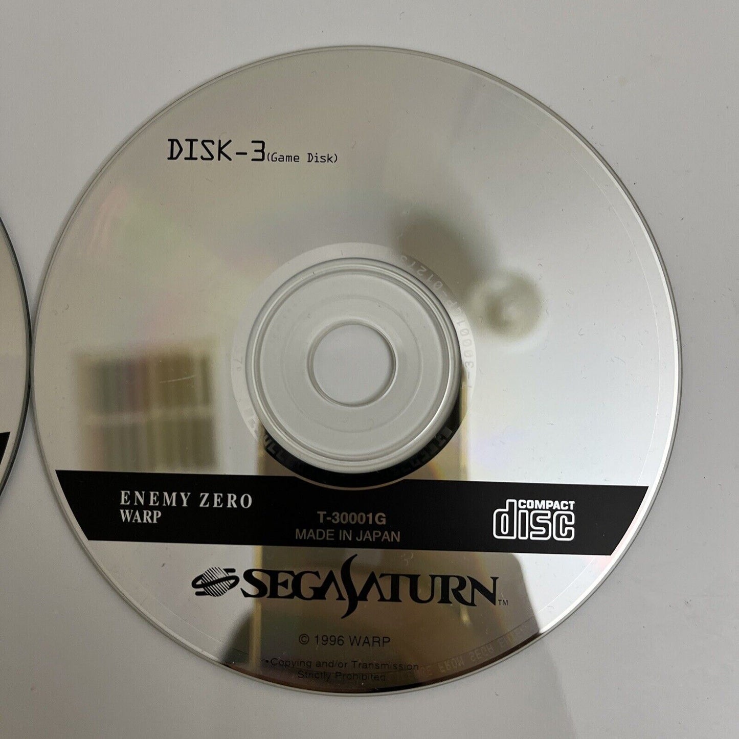 Enemy Zero - Sega Saturn SS NTSC-J JAPAN Horror Survival Shooter 1996 Game