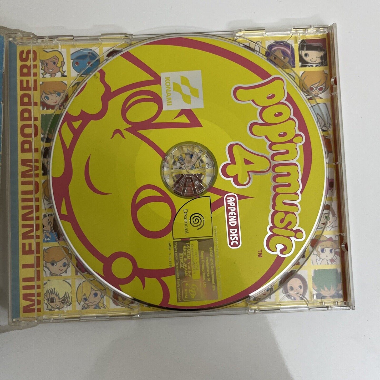 Pop'n Music 4 Append Disc - Sega Dreamcast DC NTSC-J JAPAN Music Konami Game