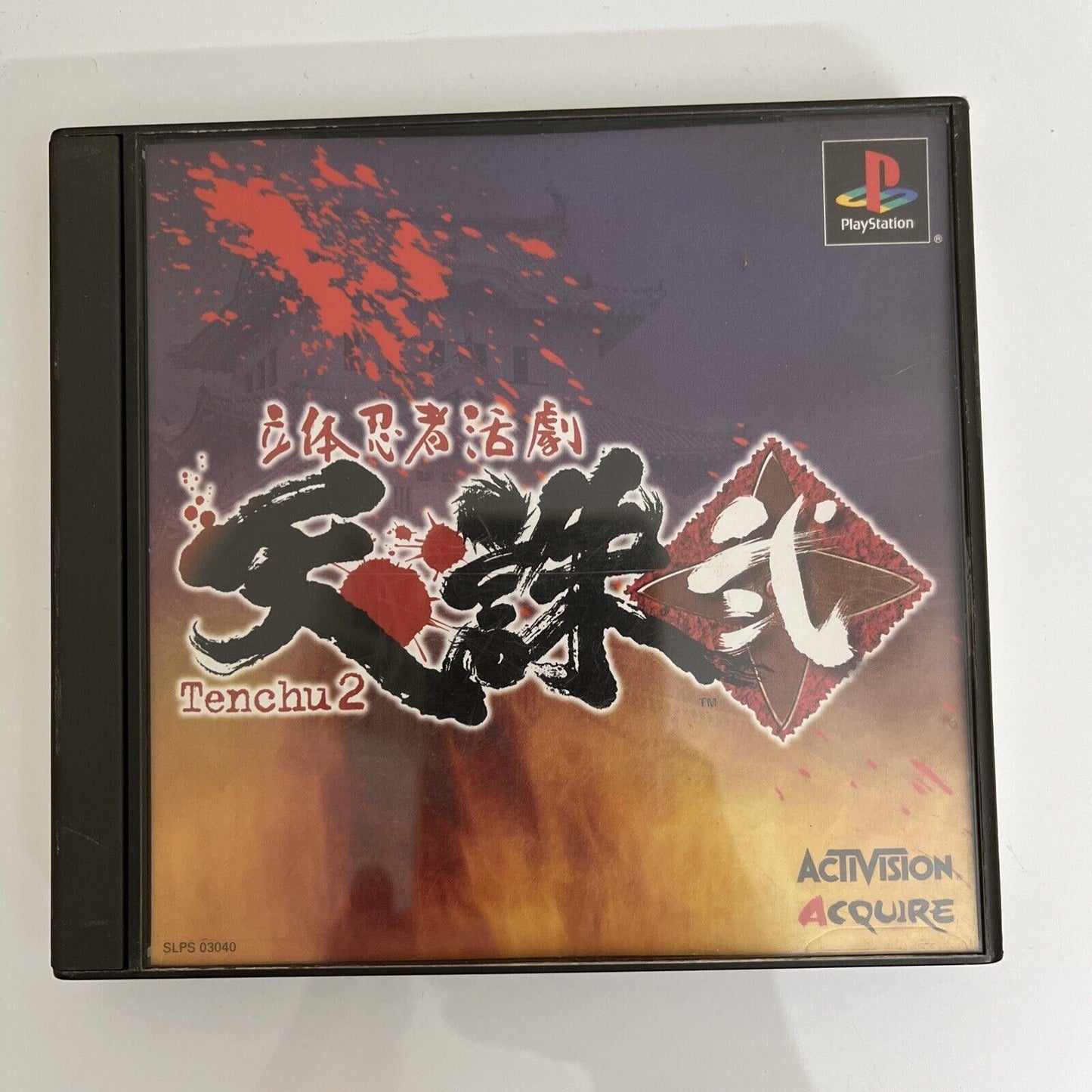 Tenchu 2 - Sony PlayStation PS1 NTSC-J JAPAN 2000 Ninja Assassin Game