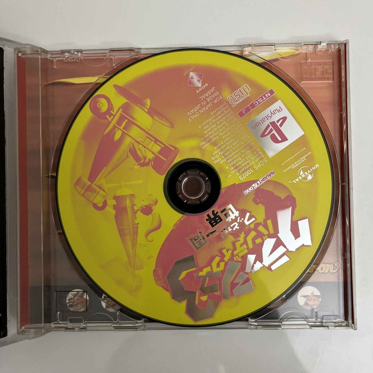 Crash Bandicoot 3 Warped - Sony PlayStation PS1 NTSC-J JAPAN Platformer Game