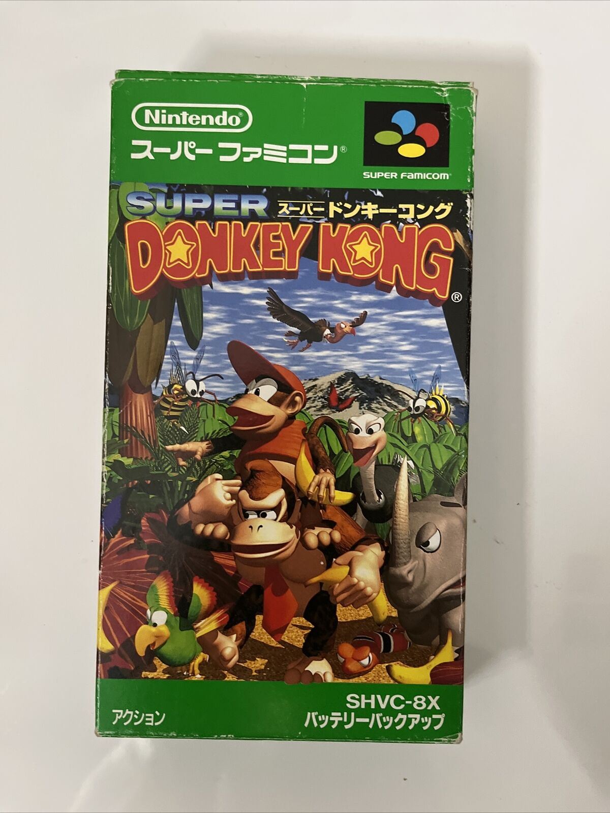 Super Donkey Kong - Nintendo SNES Super Famicom NTSC-J JAPAN Game Complete