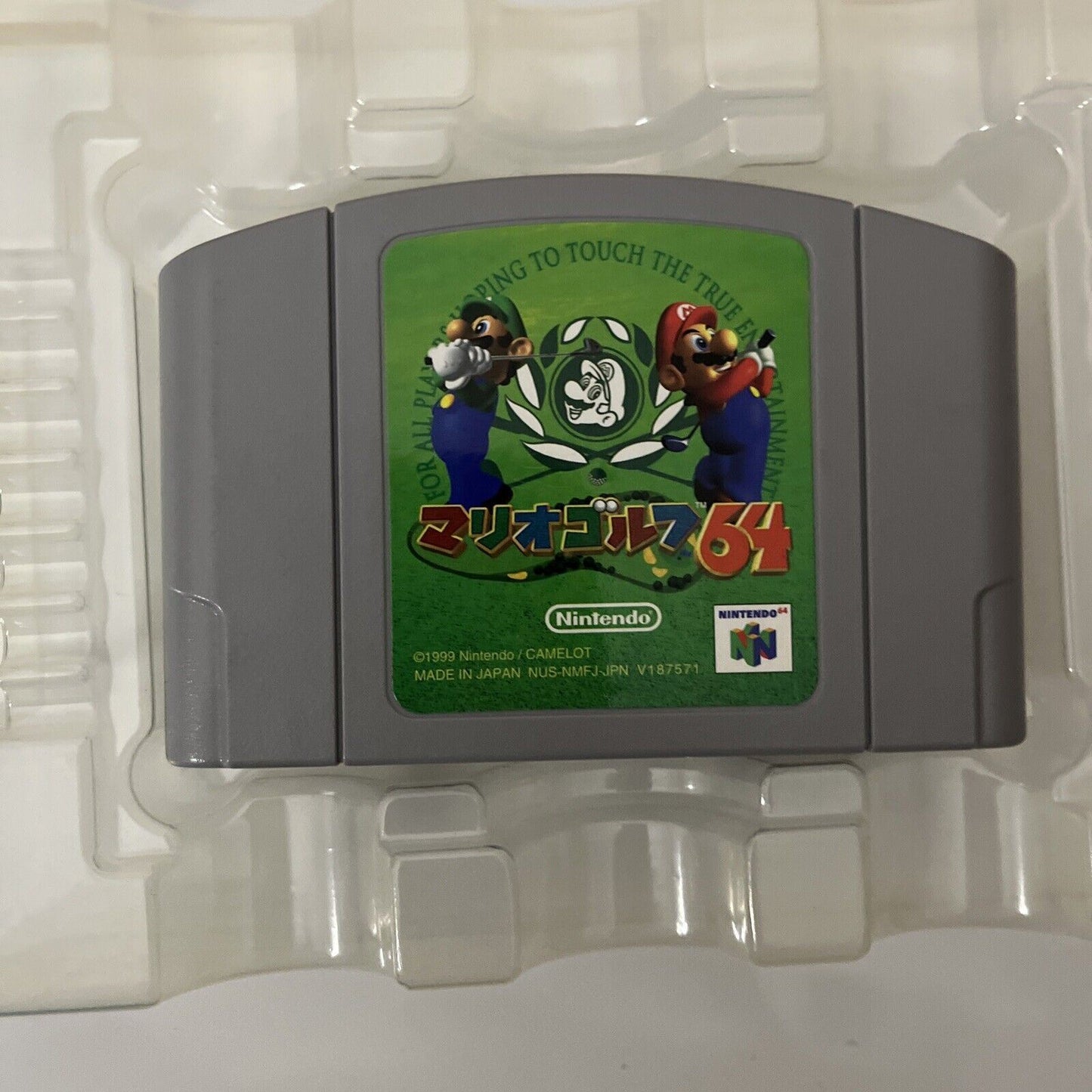 Mario Golf 64 - Nintendo 64 NTSC-J JAPAN Game Complete