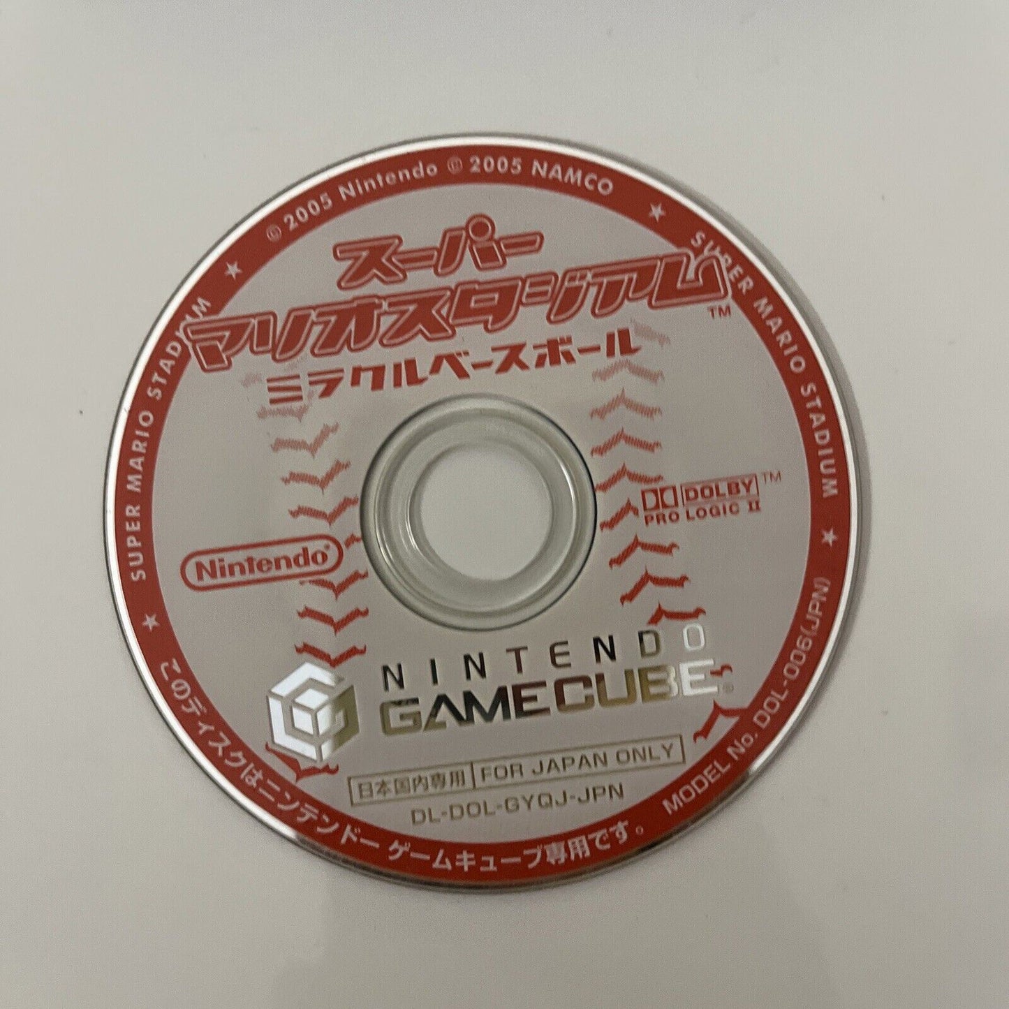 Super Mario Stadium Miracle Baseball - Nintendo GameCube GC NTSC-J JAPAN Game