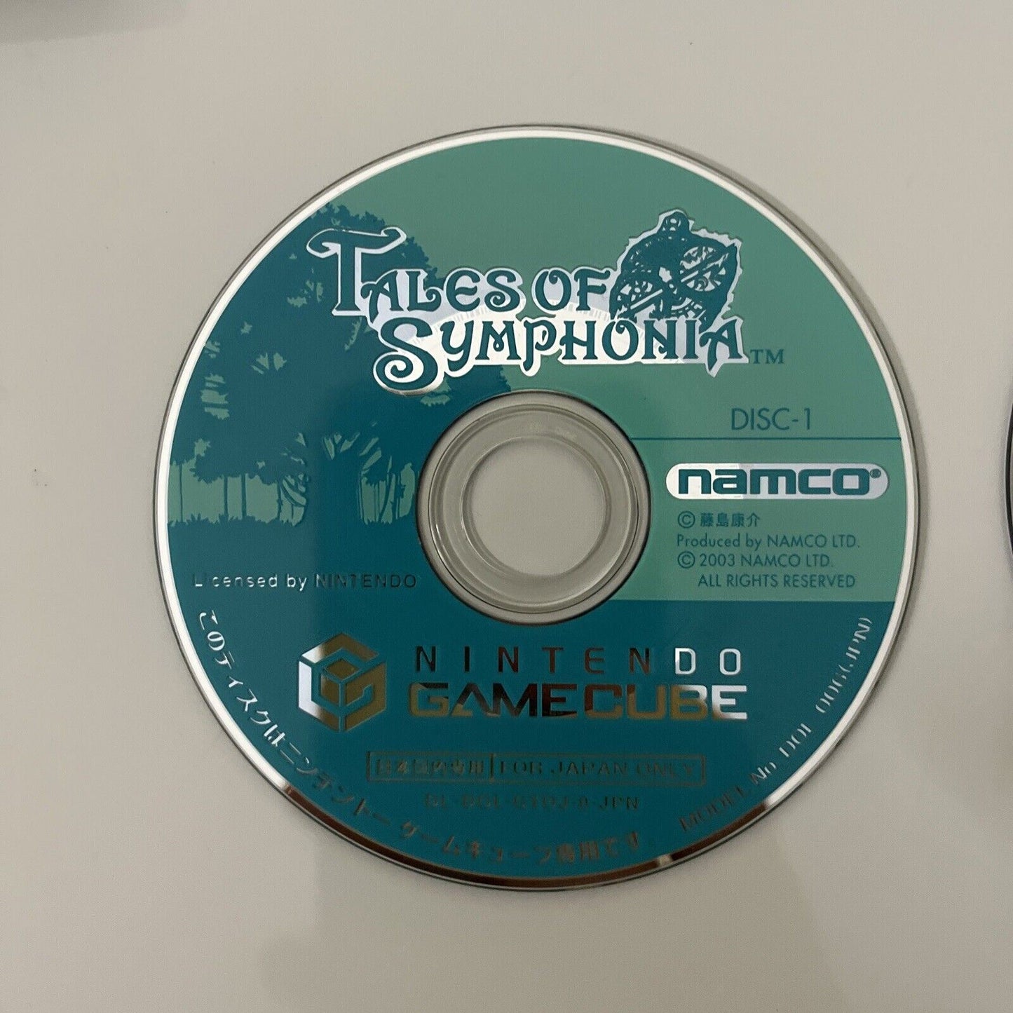 Tales of Symphonia - Nintendo GameCube GC NTSC-J JAPAN 2003 Game Complete