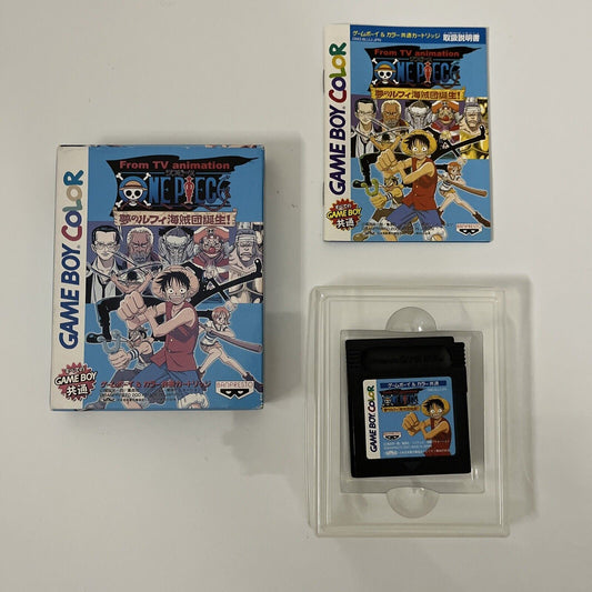 One Piece: Luffy's Dream Pirate Adventure! Nintendo Gameboy Color GBC JAPAN Game