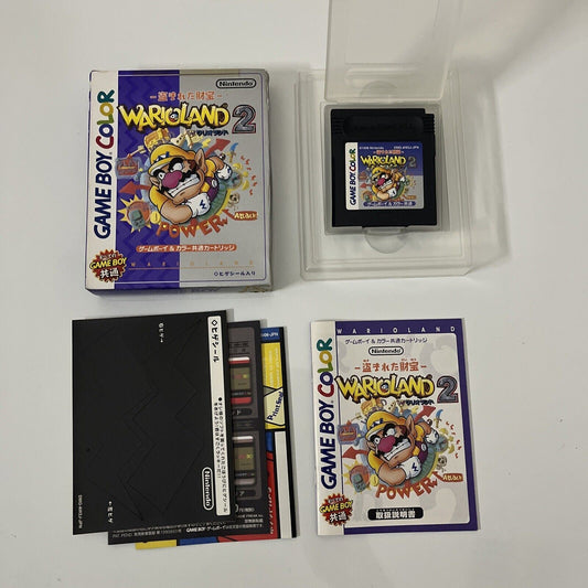 Warioland 2 - Nintendo Gameboy GBC JAPAN Game 1998 Platformer Complete