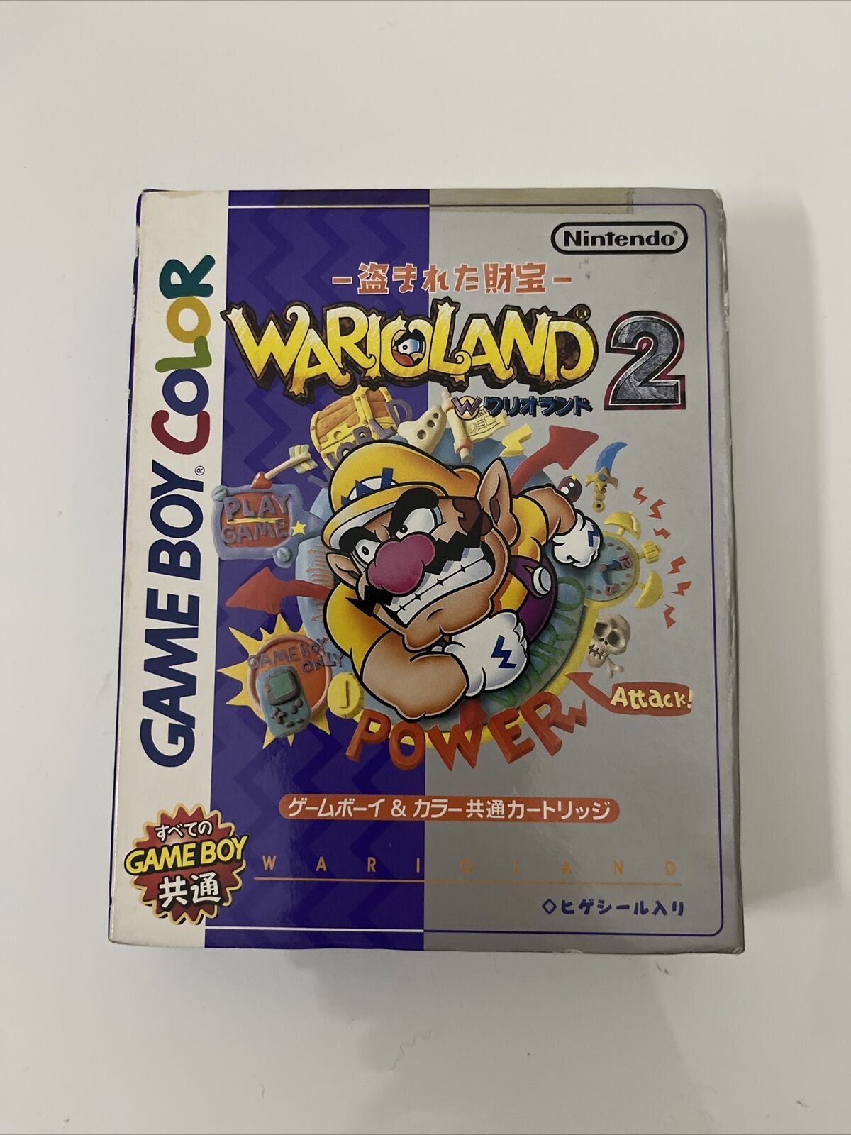 Warioland 2 - Nintendo Gameboy GBC JAPAN Game 1998 Platformer Complete