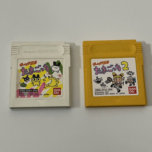 Tamagotchi 1 & 2 - Nintendo Gameboy GB JAPAN Game