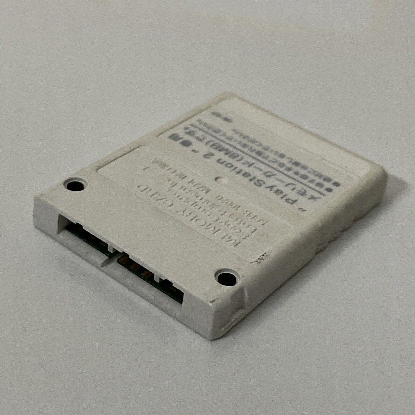 Genuine Official Sony PlayStation 2 PS2 Memory Card 8MB SCPH-10020 White
