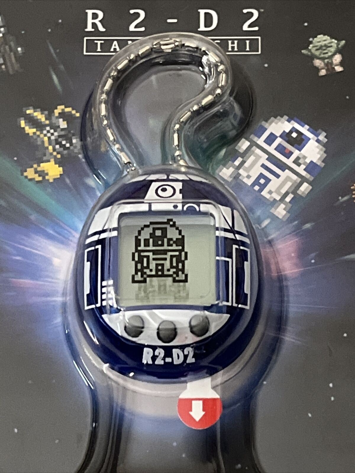 NEW Official Star Wars R2-D2 Tamagotchi Blue Bandai