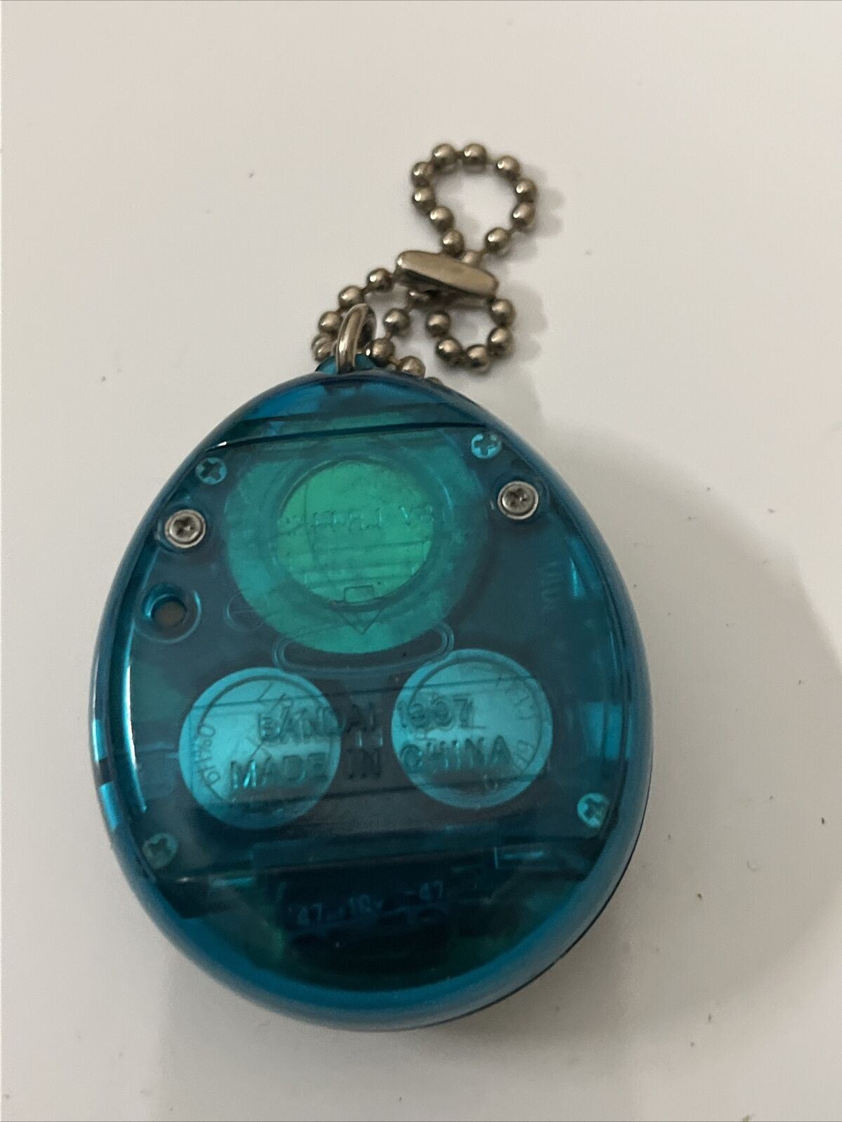 Bandai Tamagotchi Dark Green Transparent 1997 The Original Virtual Pet #1800