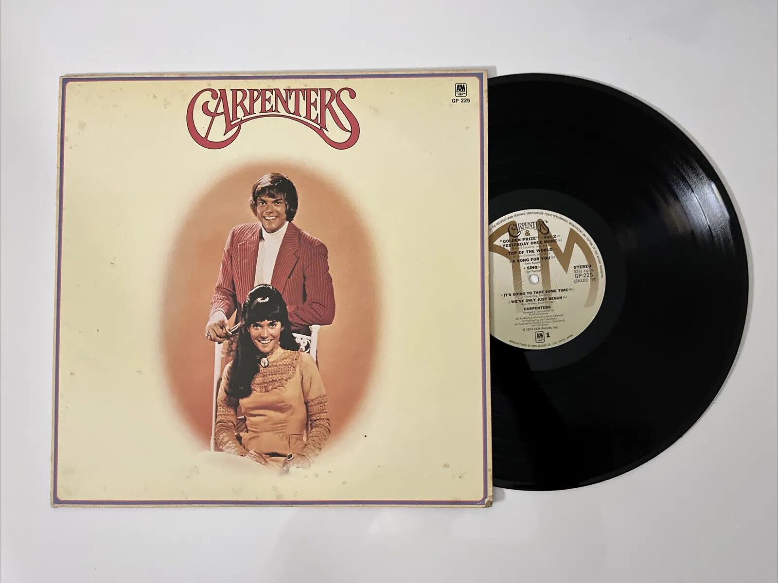 The Carpenters Carpenters 1974 Vinyl Record LP Retro Unit the-carpenters-carpenters-1974-vinyl-record-lp-retro-unit