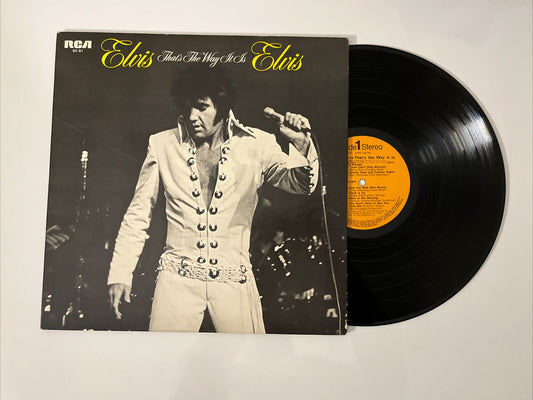 Elvis - That's The Way It Is 1970 Vinyl Record LP
