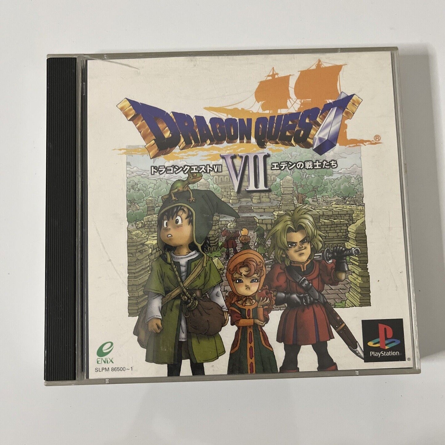 Dragon Quest 7 VII - Sony Playstation PS1 NTSC-J JAPAN Game