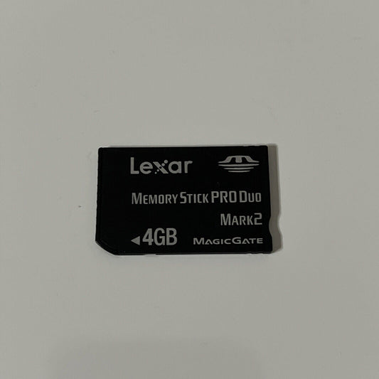 Lexar 4GB Memory Stick Pro Duo