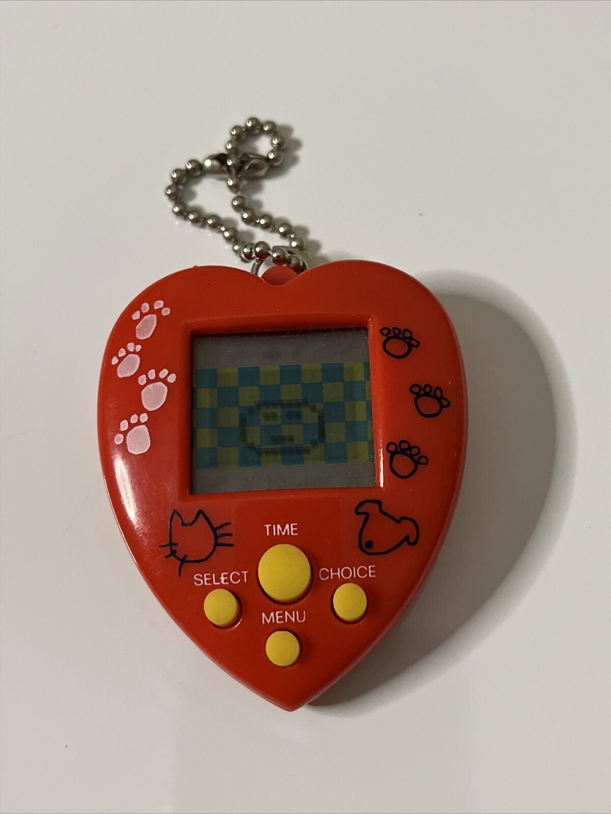 Nekotcha Tamagotchi Virtual Pet Red