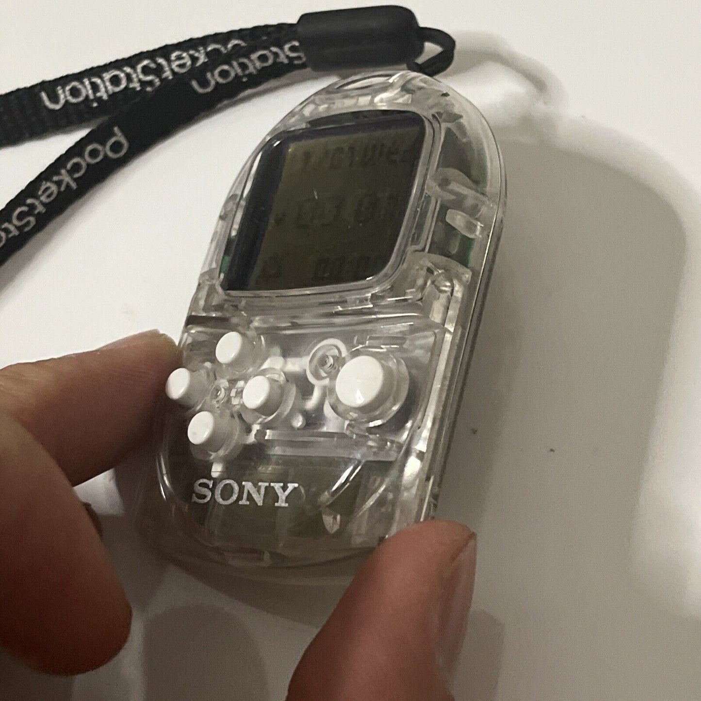 Sony Pocket Station Crystal Clear Transparent SCPH-4000