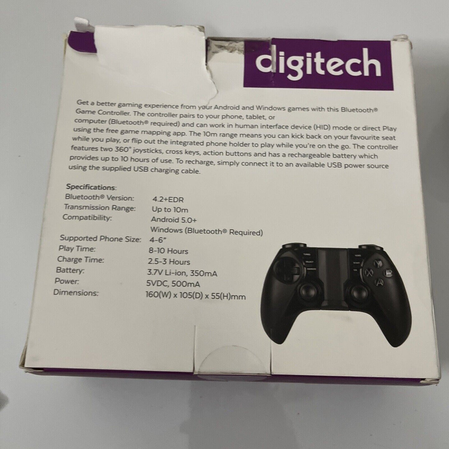 Digitech Bluetooth Game Controller for Android & Windows