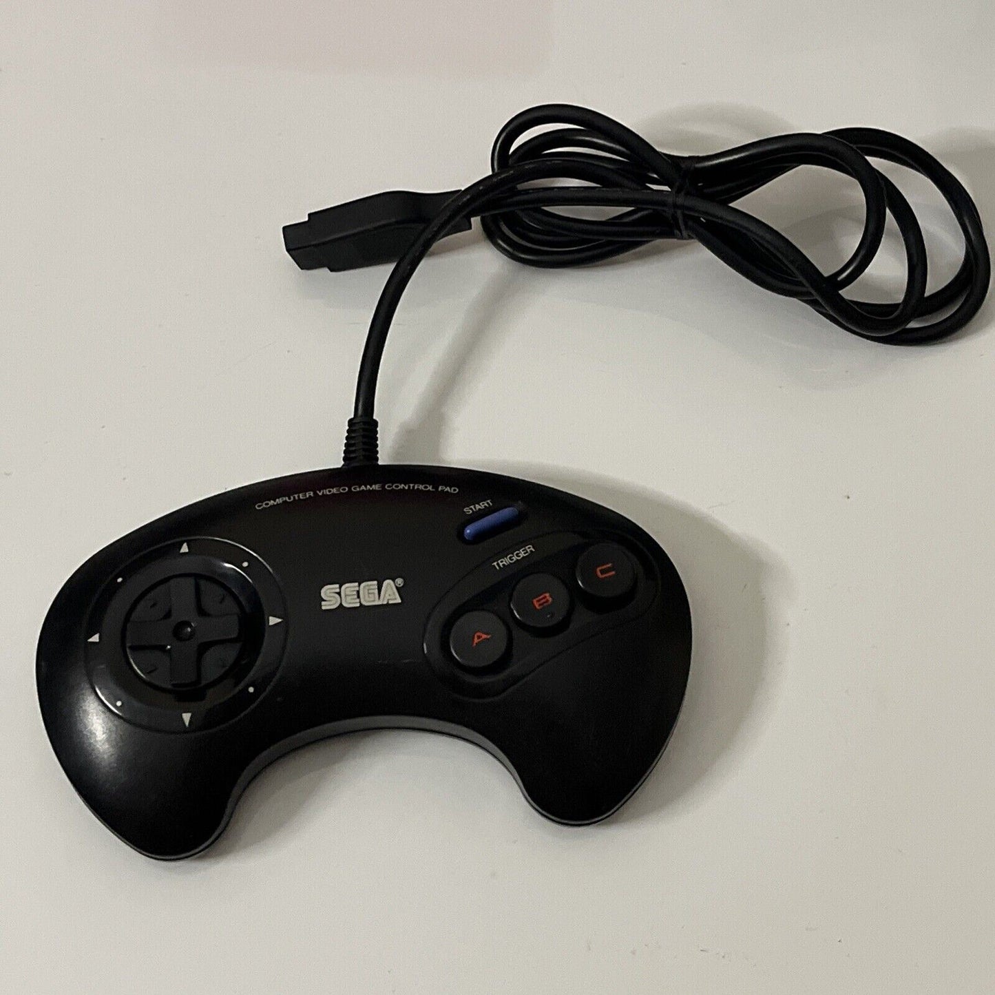Genuine Official Sega Mega Drive Genesis Gamepad Controller Original 3 Button