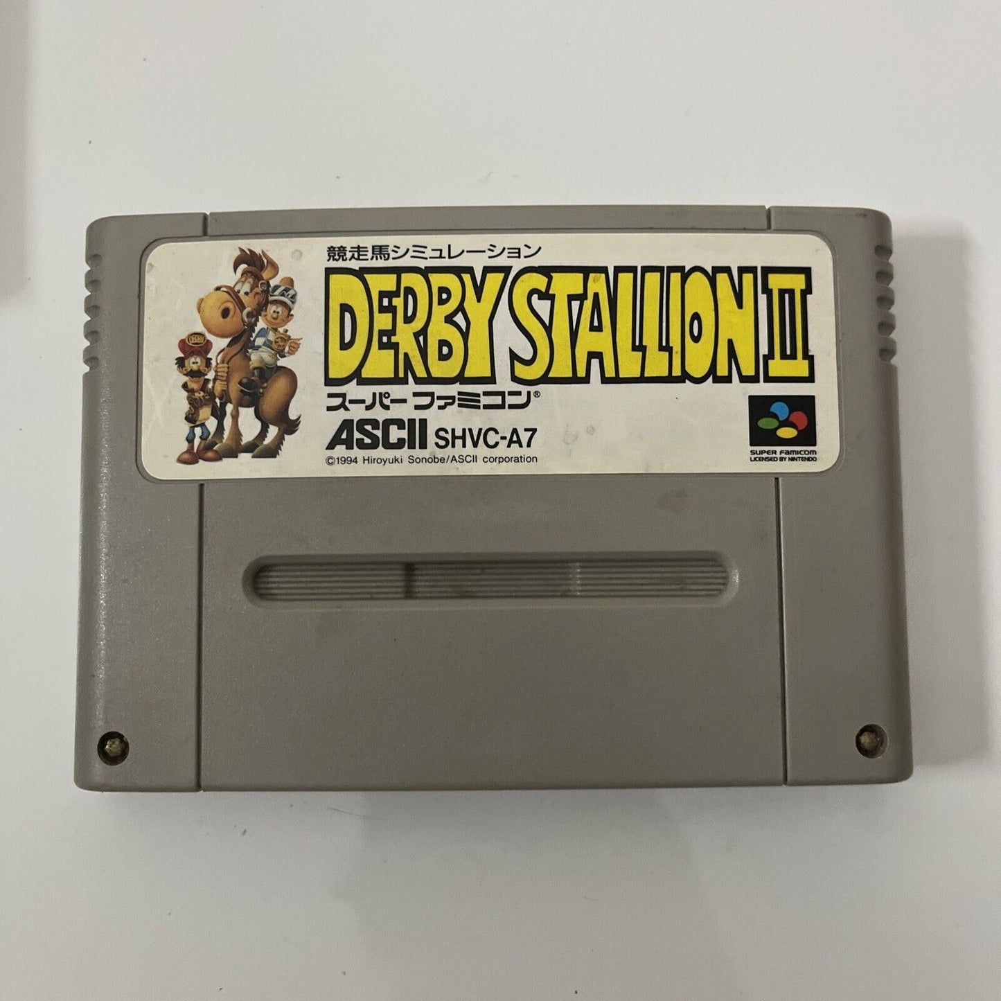 Classic Road + Derby Stallion II - Nintendo Super Famicom SNES NTSC-J JAPAN Game