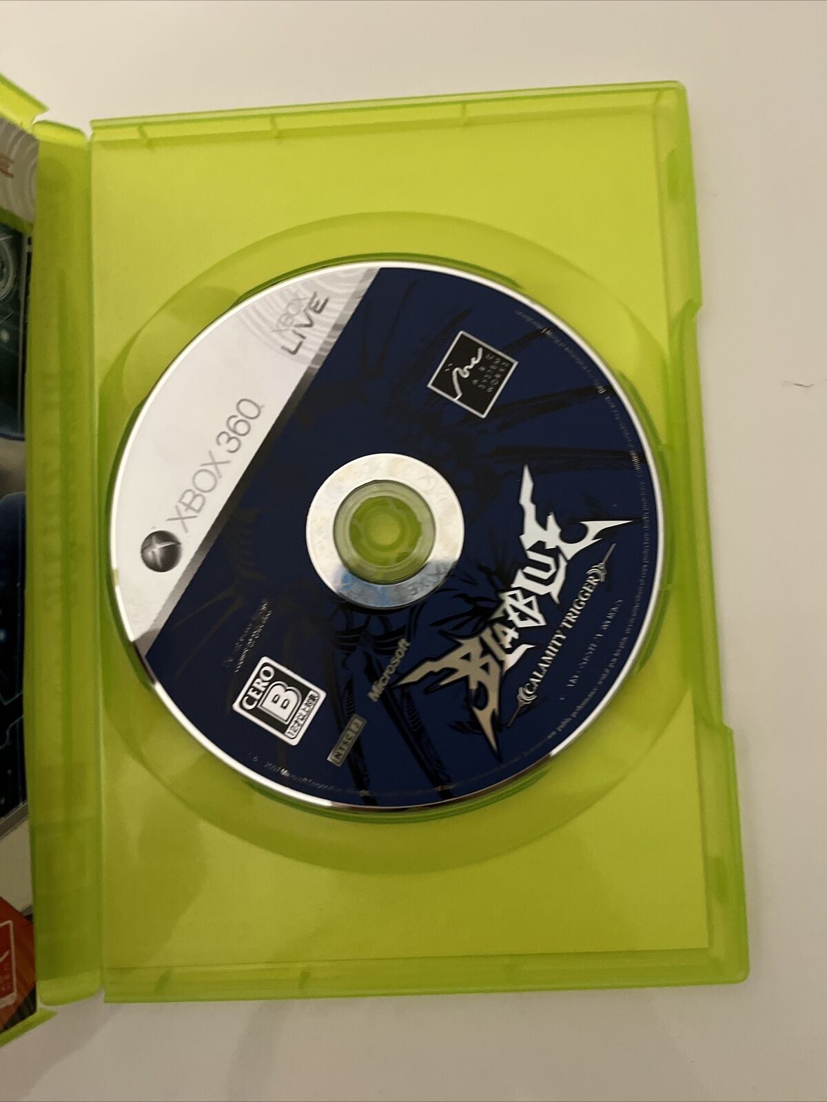 BlazBlue Calamity Trigger - Microsoft XBOX 360 NTSC-J JAPAN Game Complete
