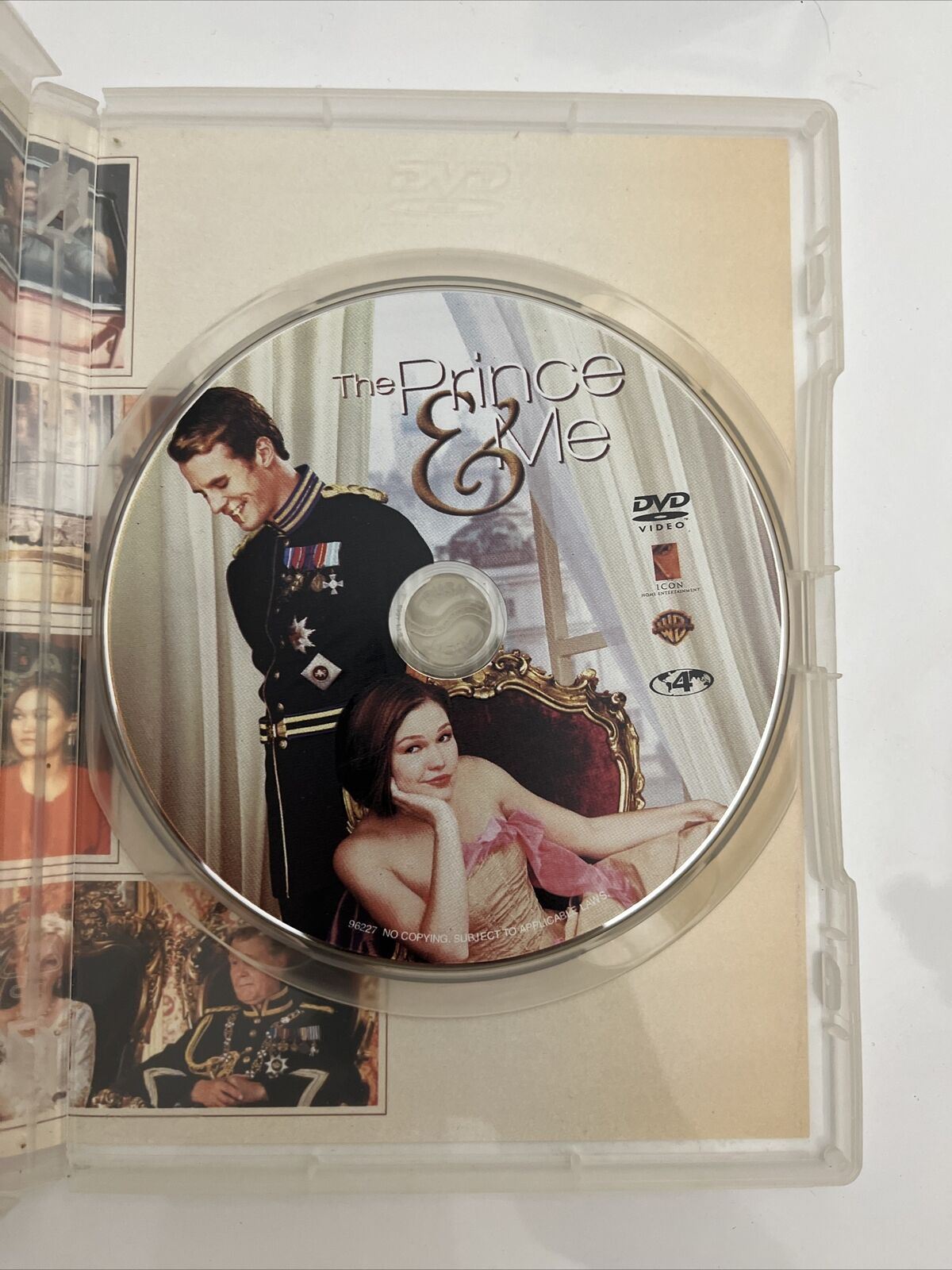 The Prince & Me (DVD, 2004) Julia Stiles, Miranda Richardson Region 4