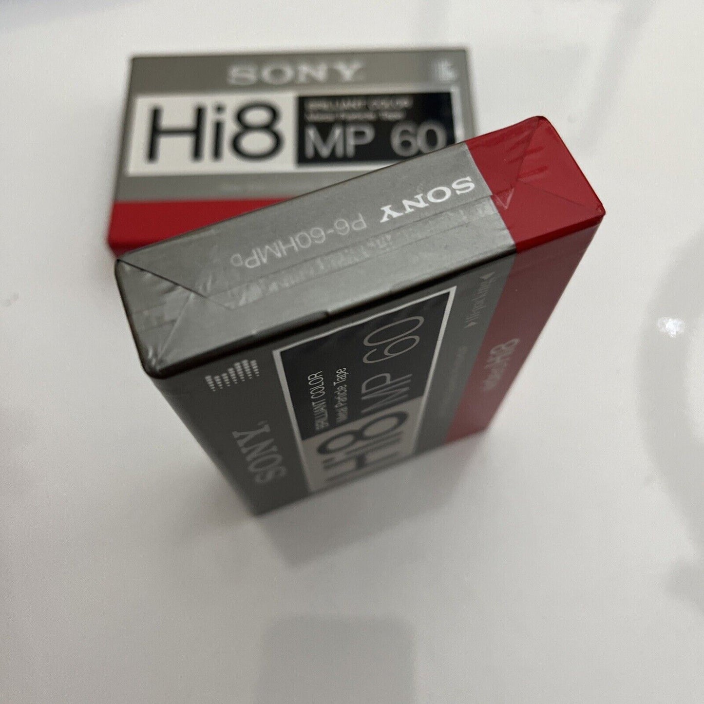 *New Sealed* 2x Sony MP60 Hi8 Cassette Tape 60 Minutes