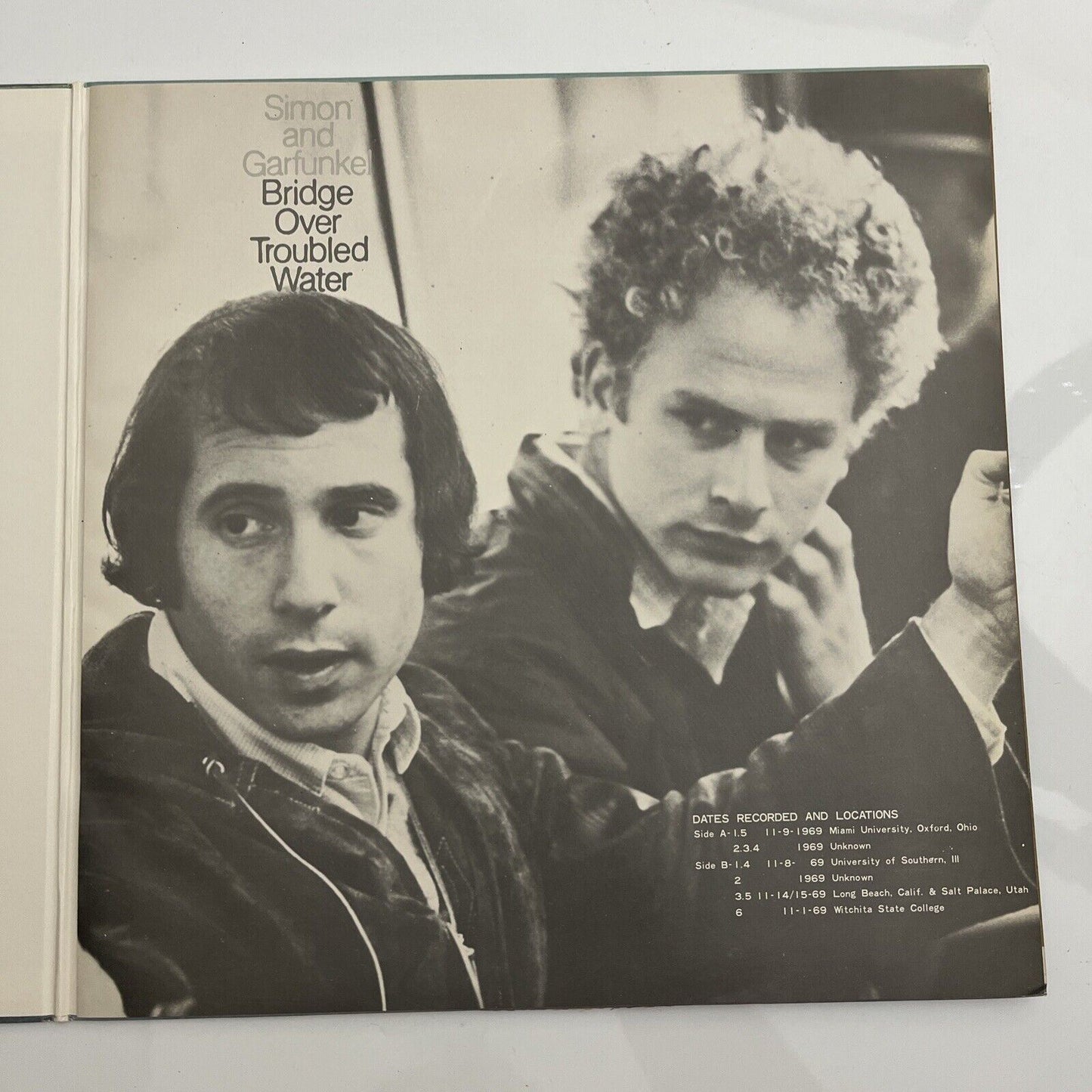 Simon And Garfunkel – Bridge Over Troubled Water LP 1970 Vinyl Record SONX-60135