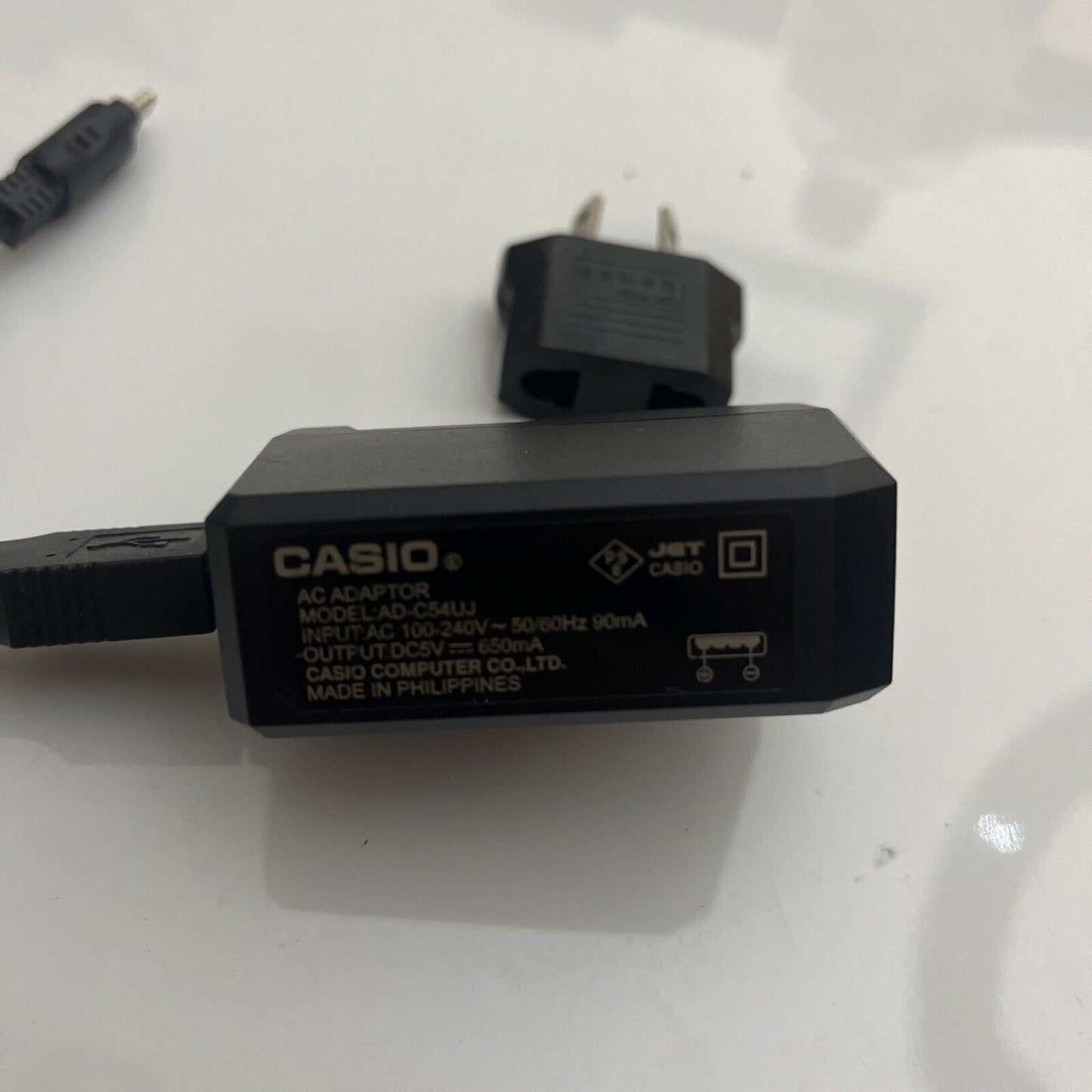 Genuine Casio AC Adaptor AD-C54UJ Charger for Casio Digital Camera Exilim