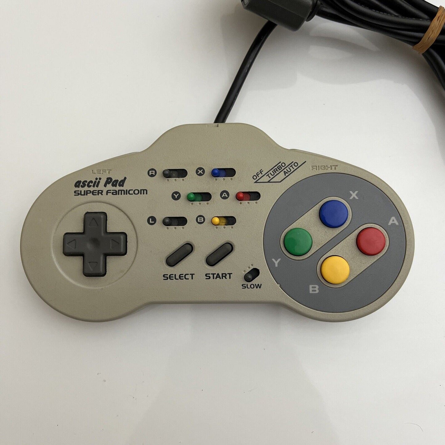Nintendo ASCII Pad Super Famicom SNES Gamepad with Turbo Function Made in Japan