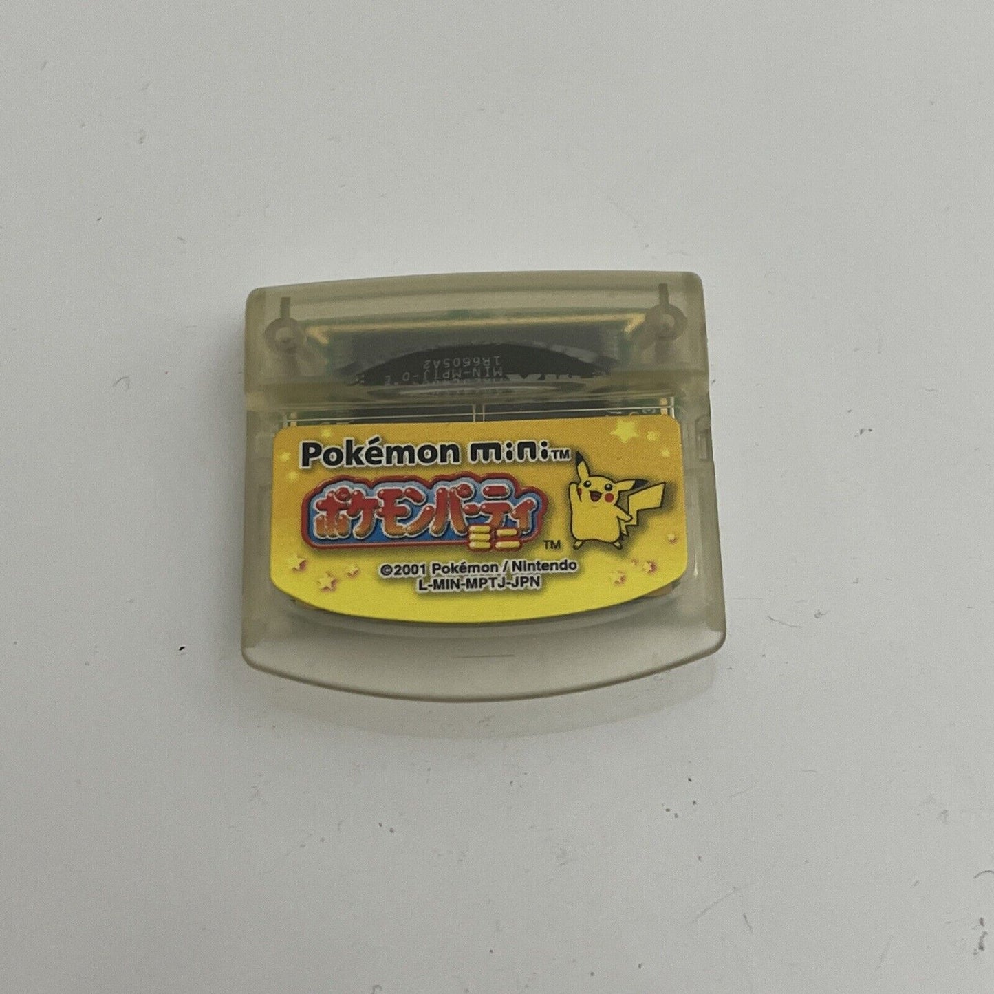 Nintendo Pokemon Mini Wooper Blue Portable Electronic Game with Mini-Party Game