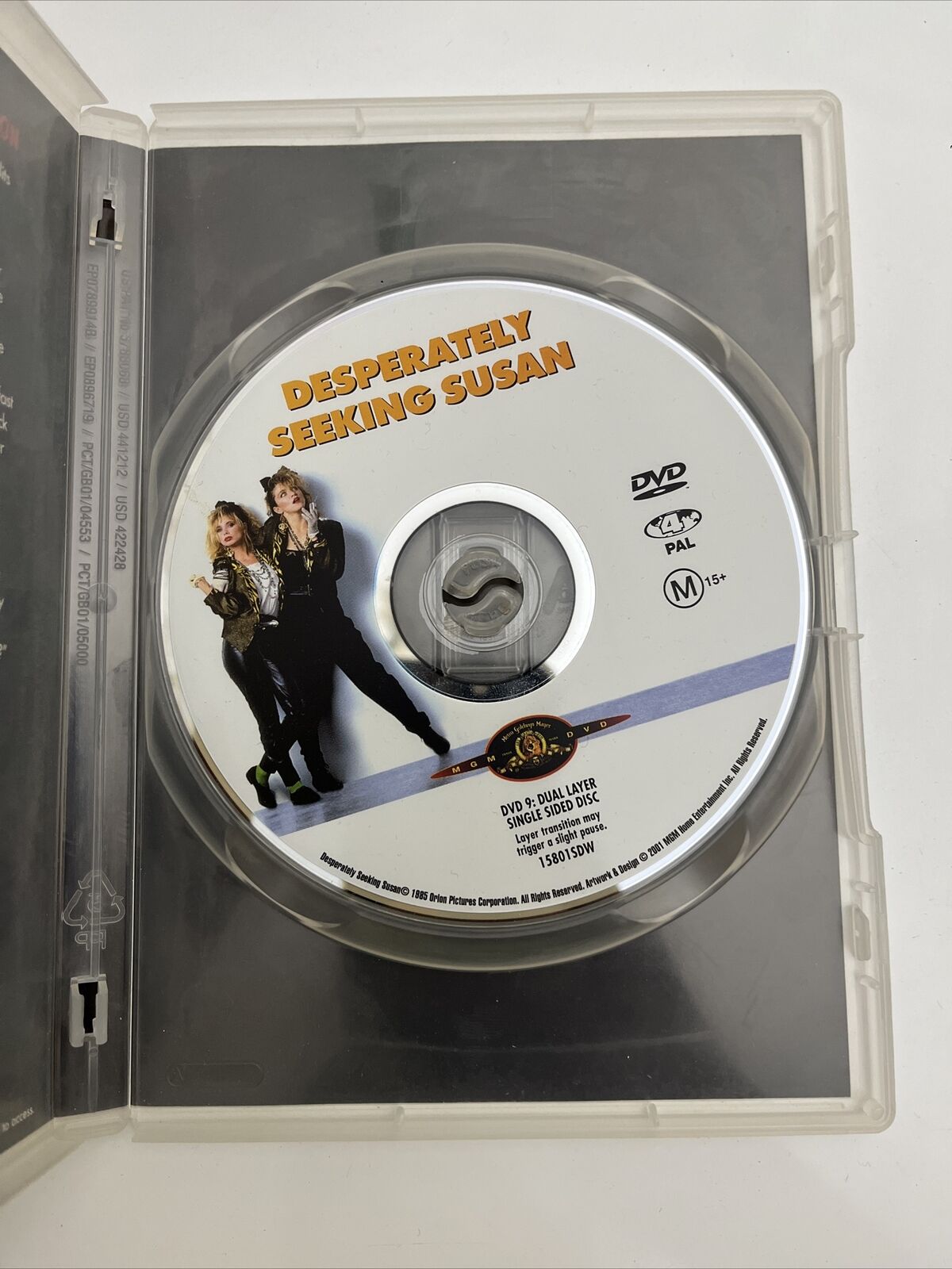 Desperately Seeking Susan (DVD, 1985) Rosanna Arquette, Madonna Region 4