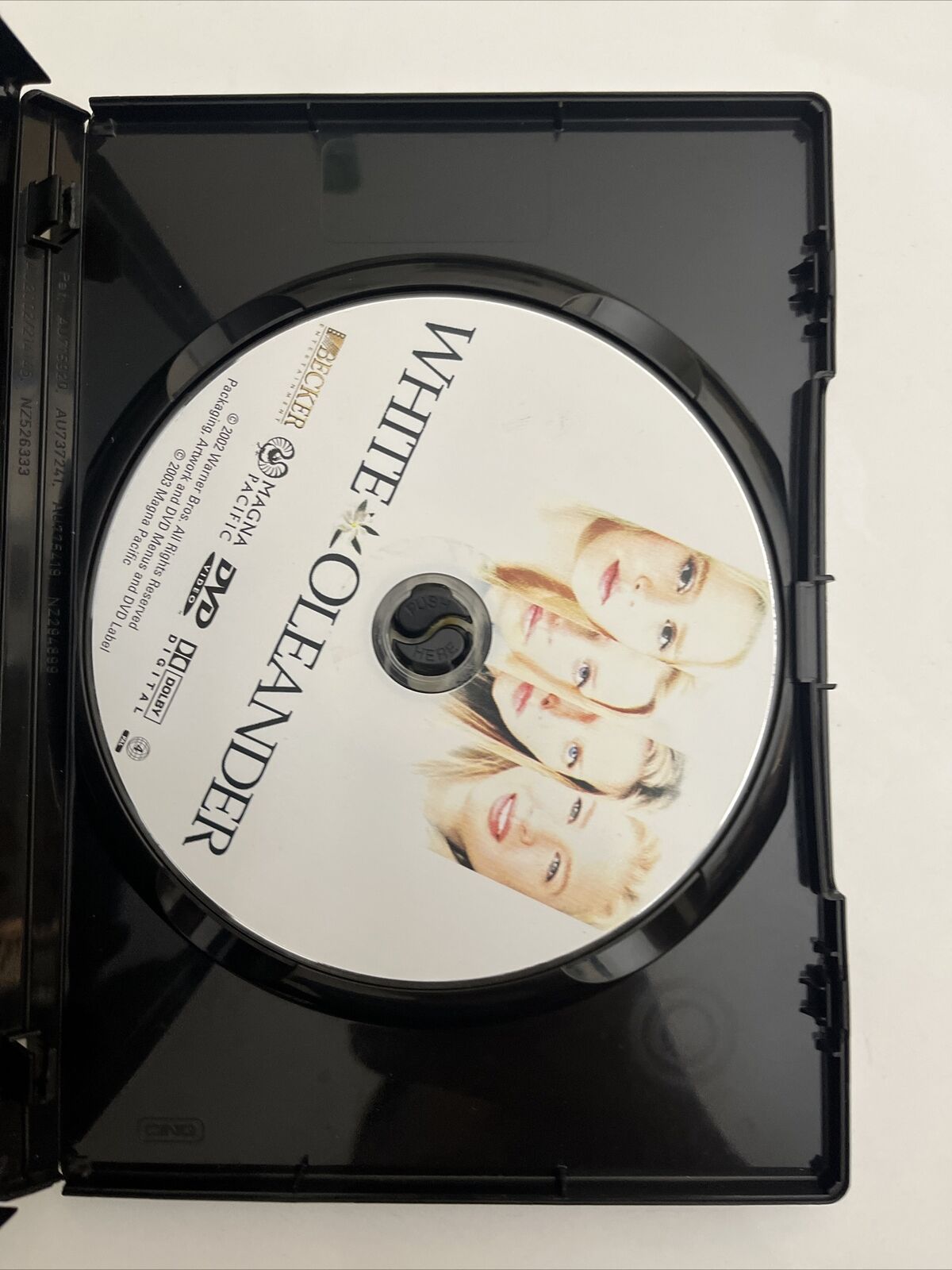 White Oleander (DVD, 2002) Alison Lohman, Michelle Pfeiffer Region 4