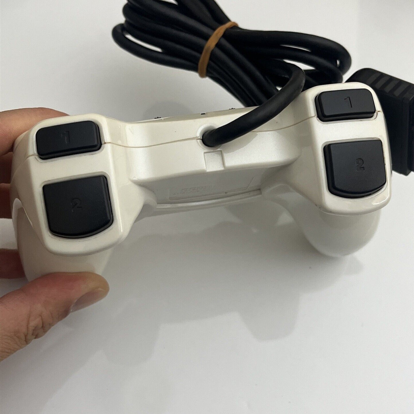 Hori Sony PlayStation Analog Sindou Pad 2 Turbo Controller White for PS1 PS2