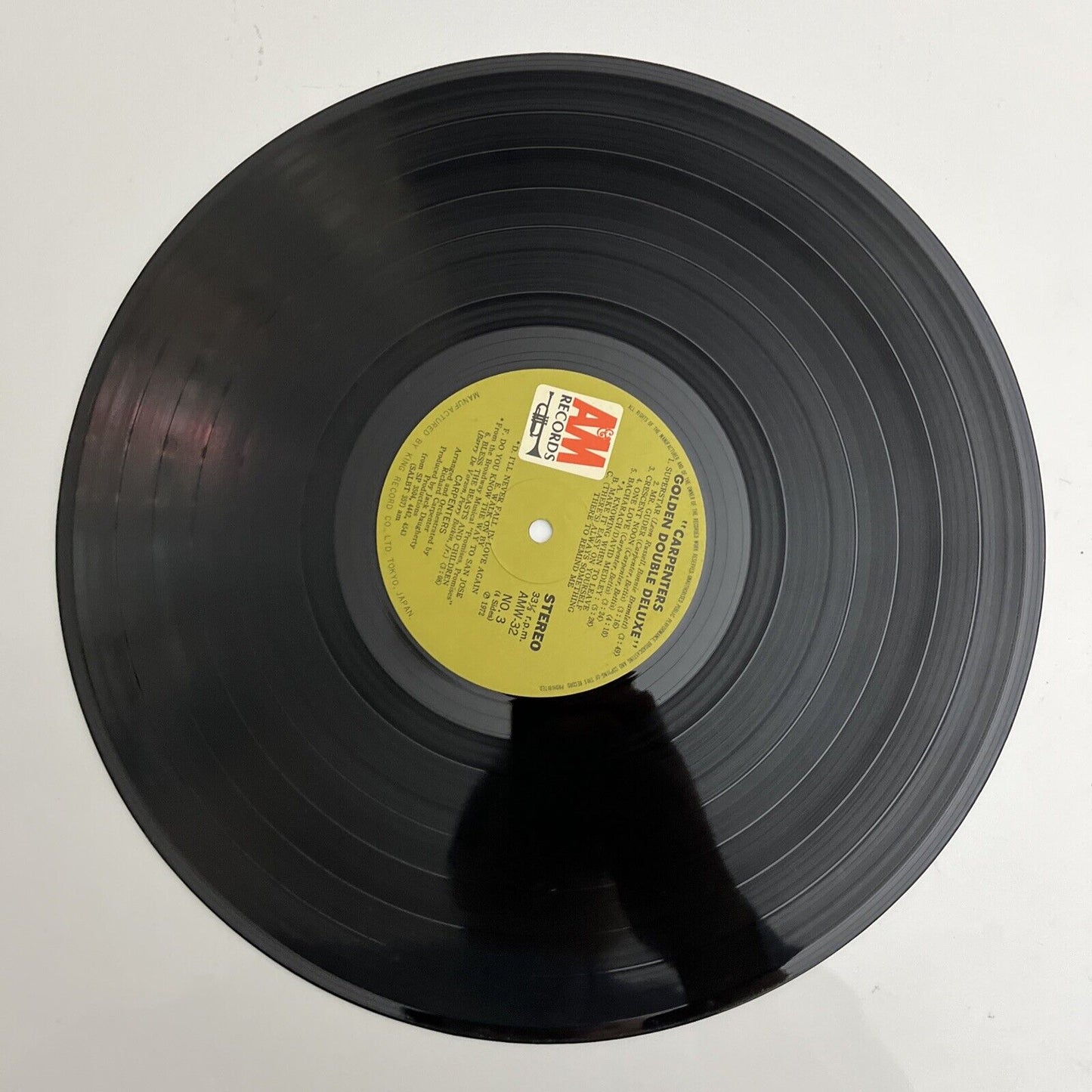 Carpenters - Golden Double Deluxe 2x LP 1972 Vinyl Record AMW 31-2 Gatefold Obi