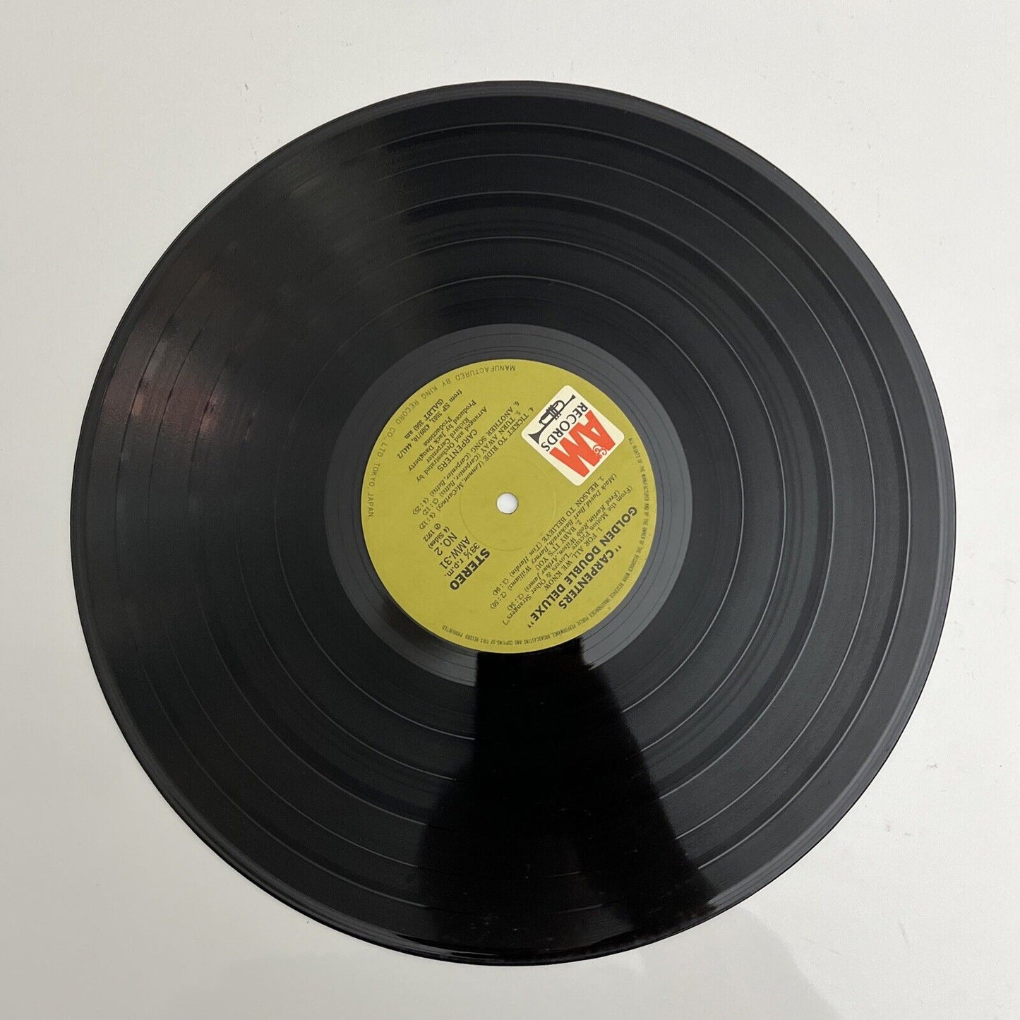 Carpenters - Golden Double Deluxe 2x LP 1972 Vinyl Record AMW 31-2 Gatefold Obi
