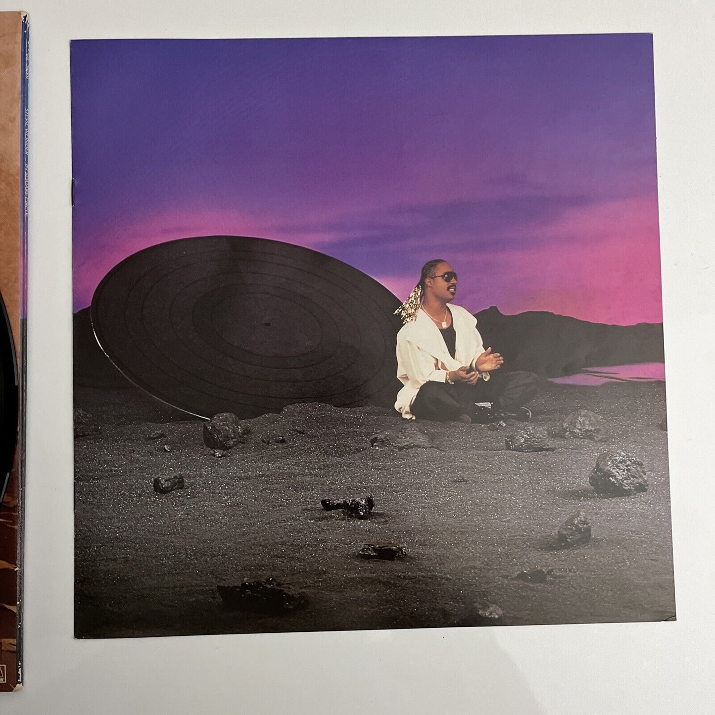 Stevie Wonder - In Square Circle LP 1985 Vinyl Record VIL-28001 Gatefold