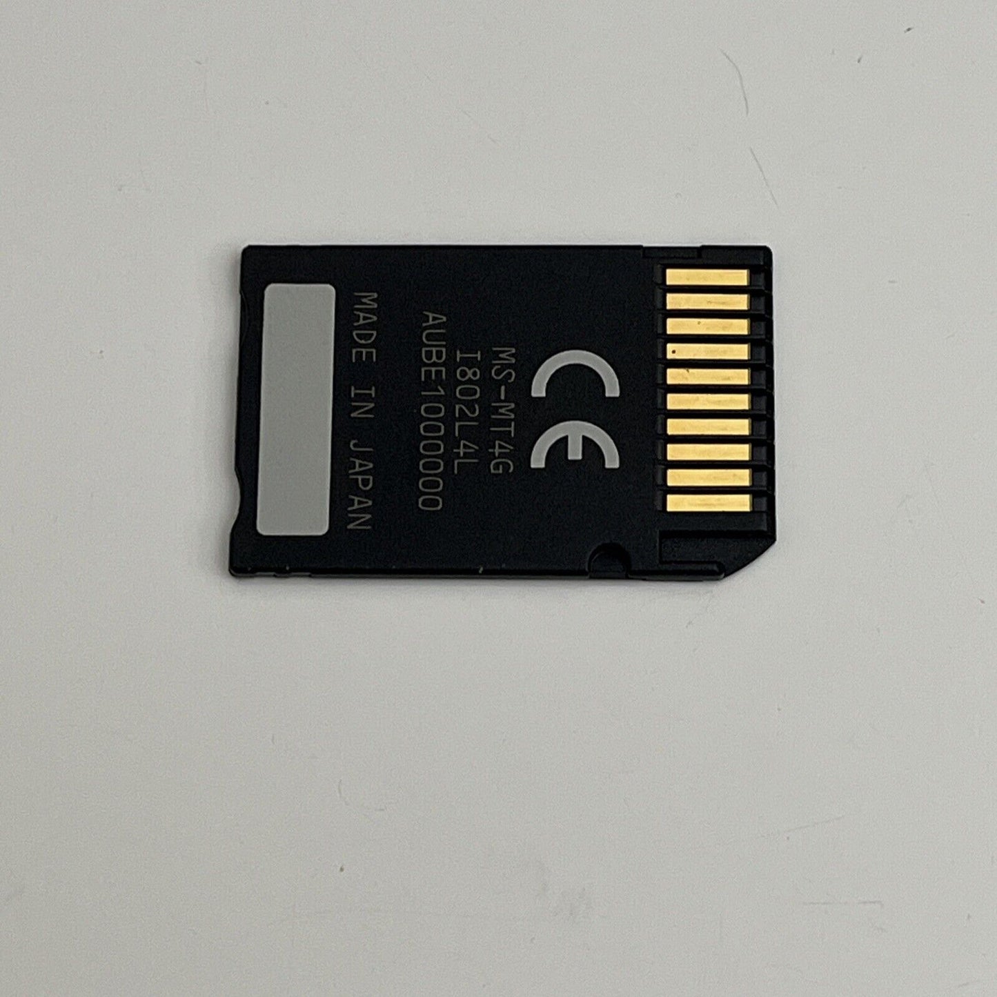 Genuine Sony Memory Stick Pro Duo 4 GB Mark2 for Sony PSP & Camera Made in Japan