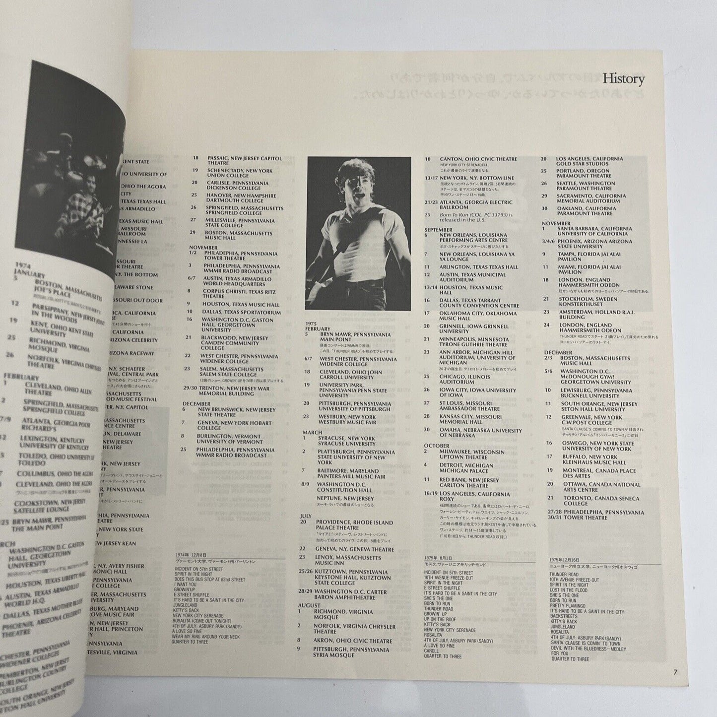 Bruce Springsteen & The E Street Band Live 1975-85 5xLP Box Set + Booklet