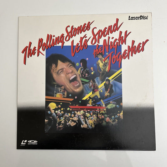 The Rolling Stones - Let's Spend The Night Together Laserdisc LD 1981