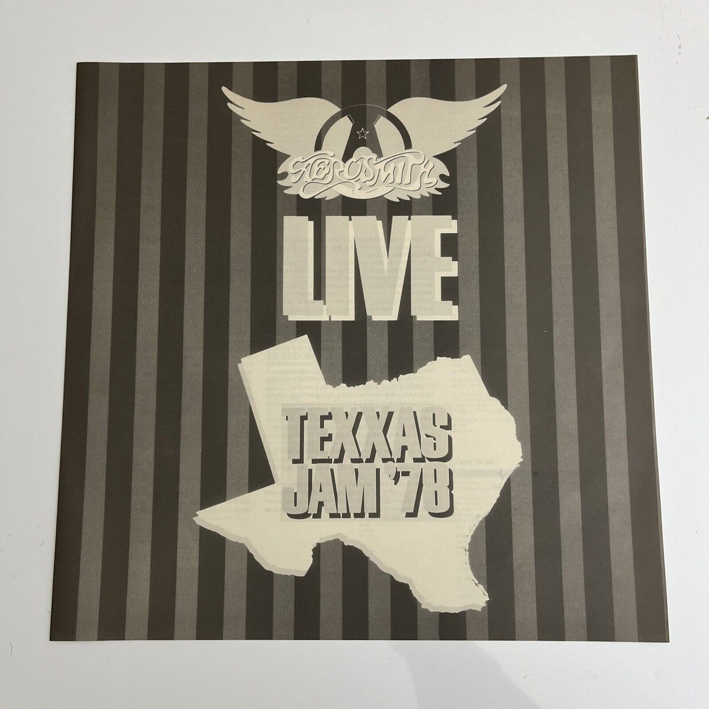 Aerosmith Live Texxas Jam '78 (1978) Laserdisc LD NTSC