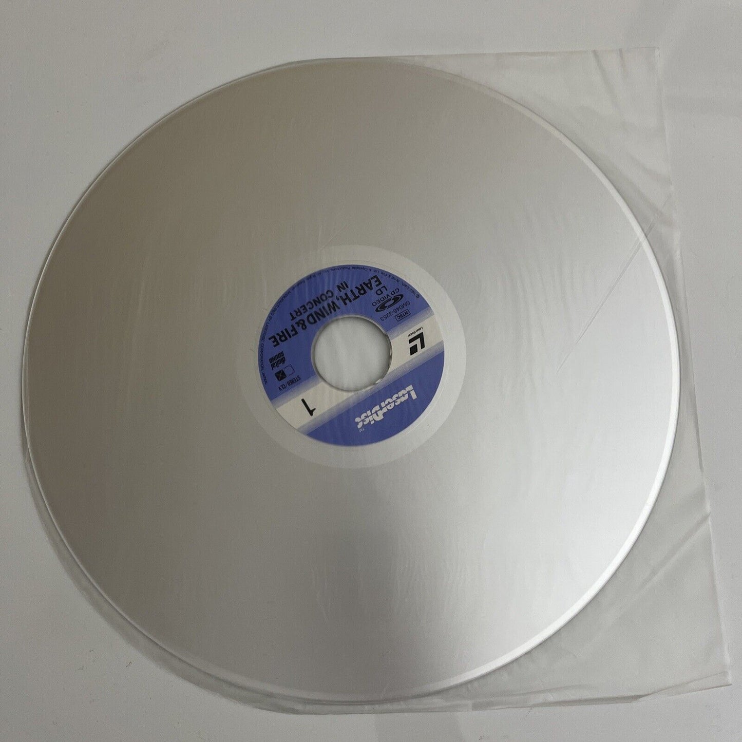 Earth Wind & Fire In Concert Laserdisc 1981 LD NTSC