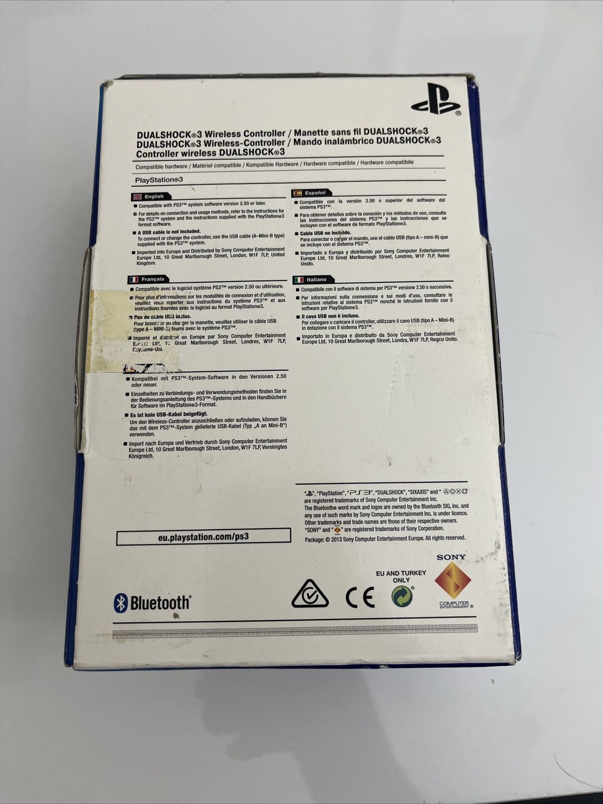 Official Sony DualShock 3 PlayStation PS3 Controller NEW
