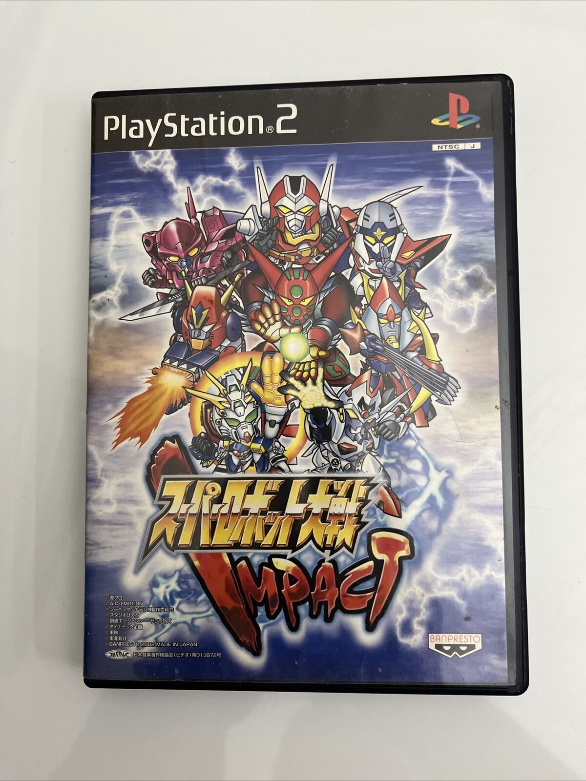 Super Robot Taisen Wars Impact - Sony PlayStation PS2 NTSC-J JAPAN Game Complete
