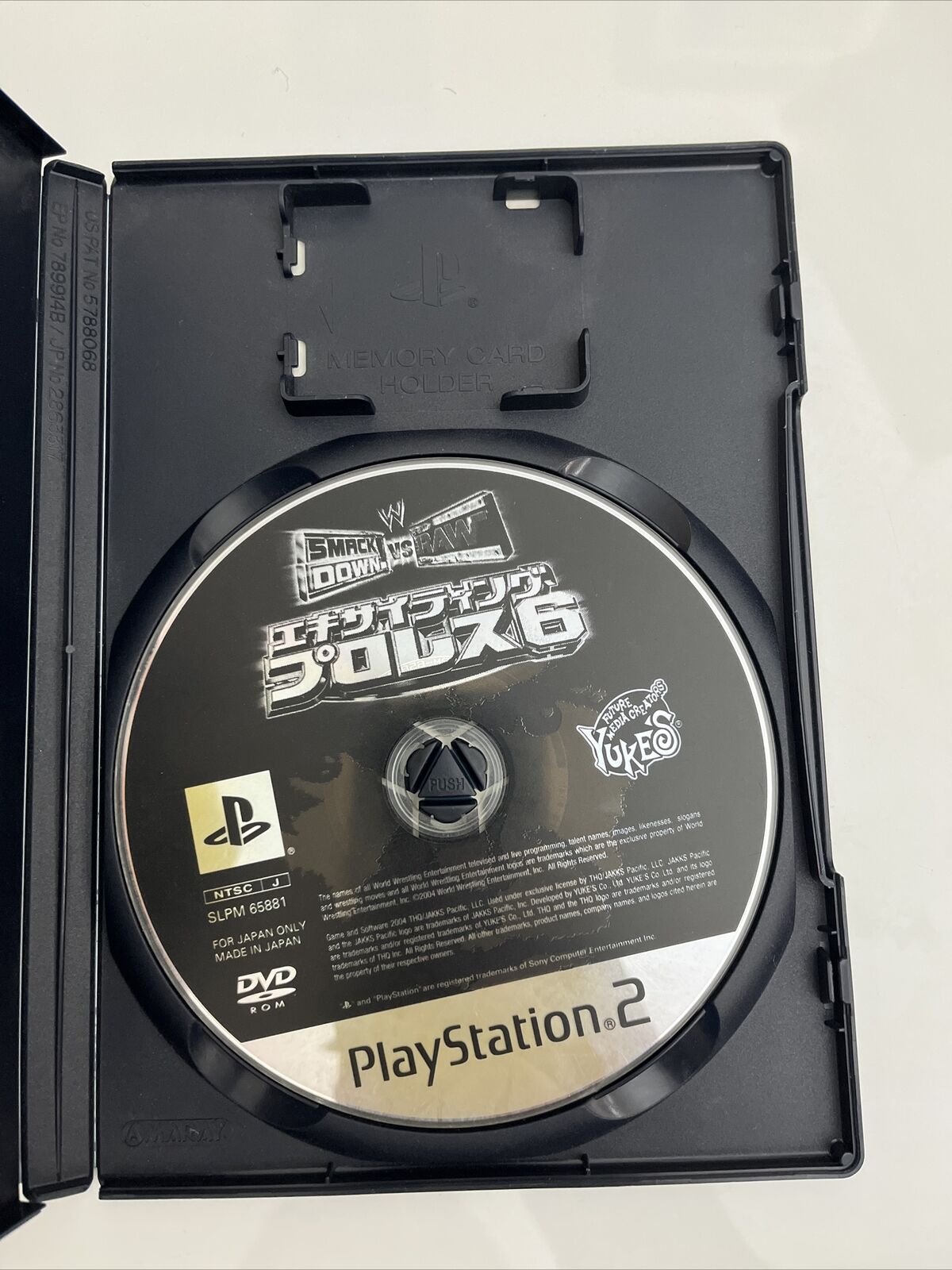 WWE Exciting Pro Wrestling 6: SmackDown vs Raw PS2 - Sony PS2 NTSC-J JAPAN Game