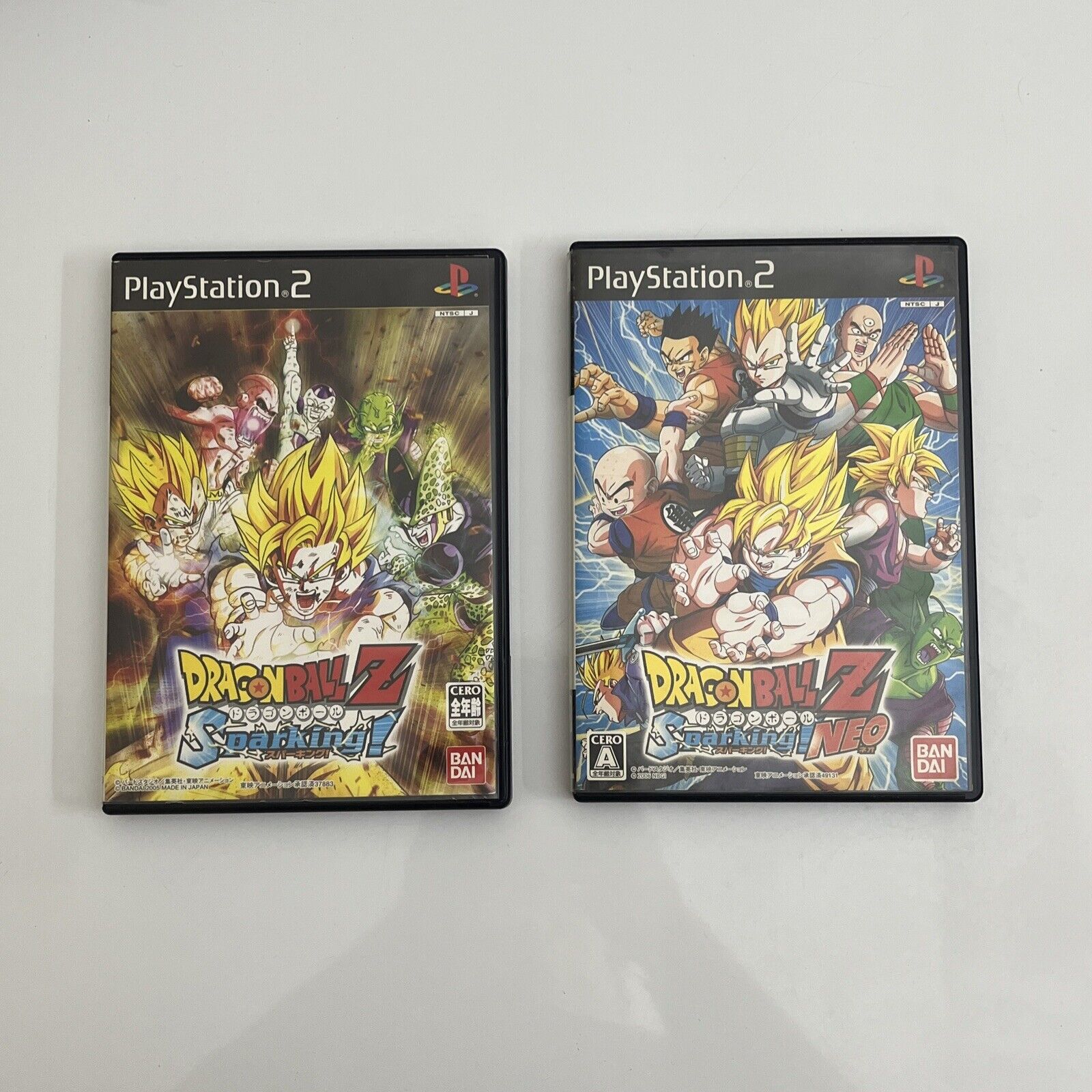 Jeu PS2 Dragon Ball Z Sparking ! - Version Japonaise NTSC-J - Bon état - Combat 2007