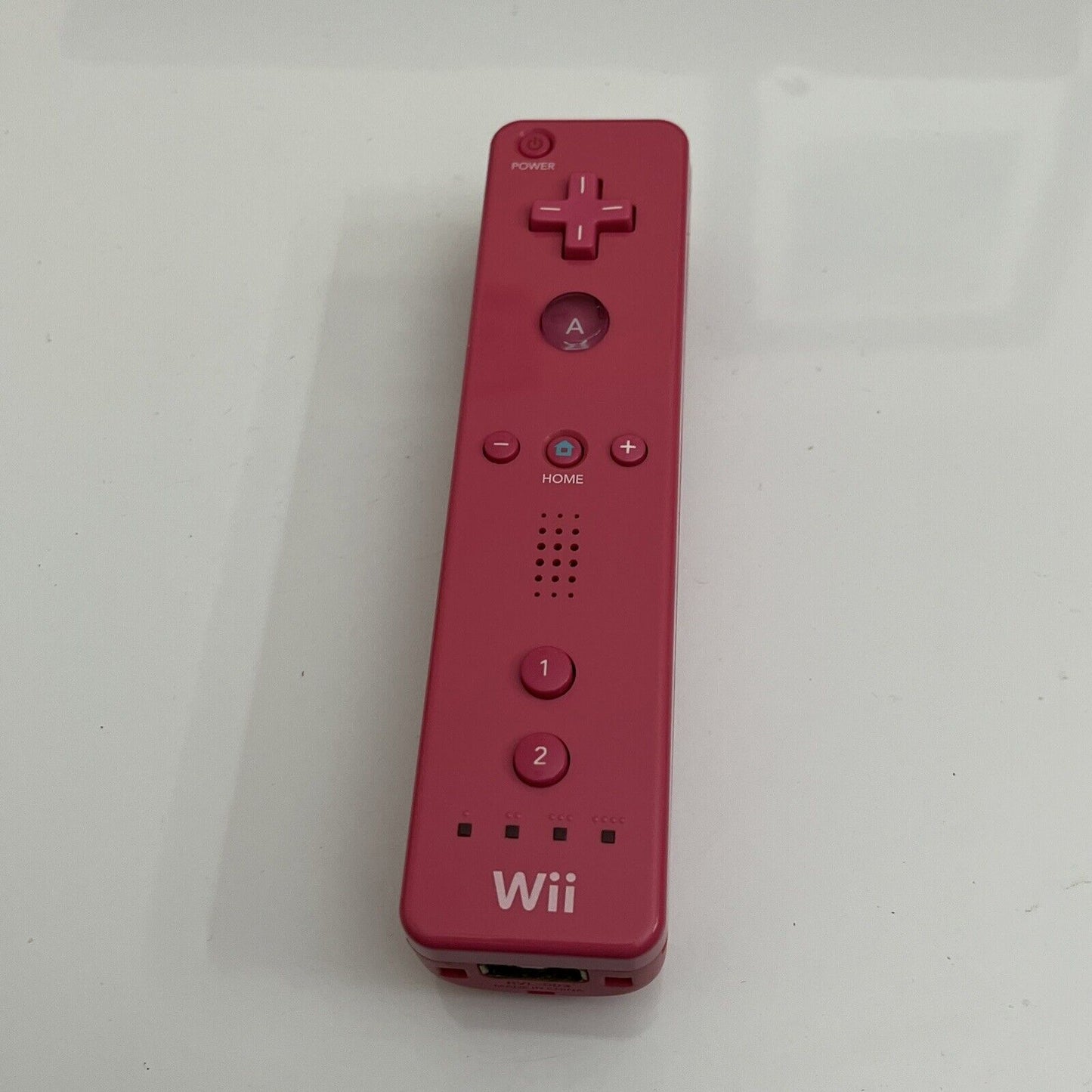 Genuine Official Nintendo Wii Remote Motion Plus Controller wiimote RVL-036 Pink