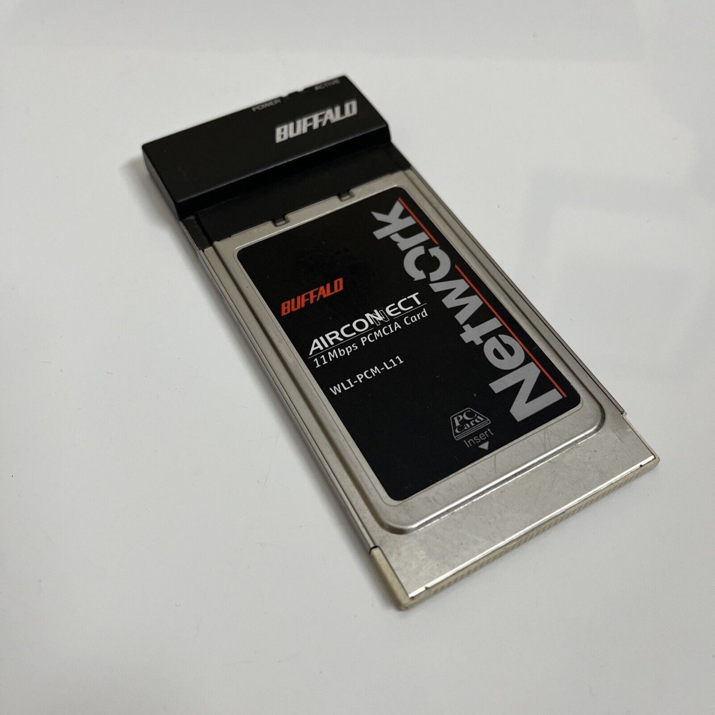Buffalo Airconnect Wi-Fi PCMCIA Wireless Card WLI-PCM-L11