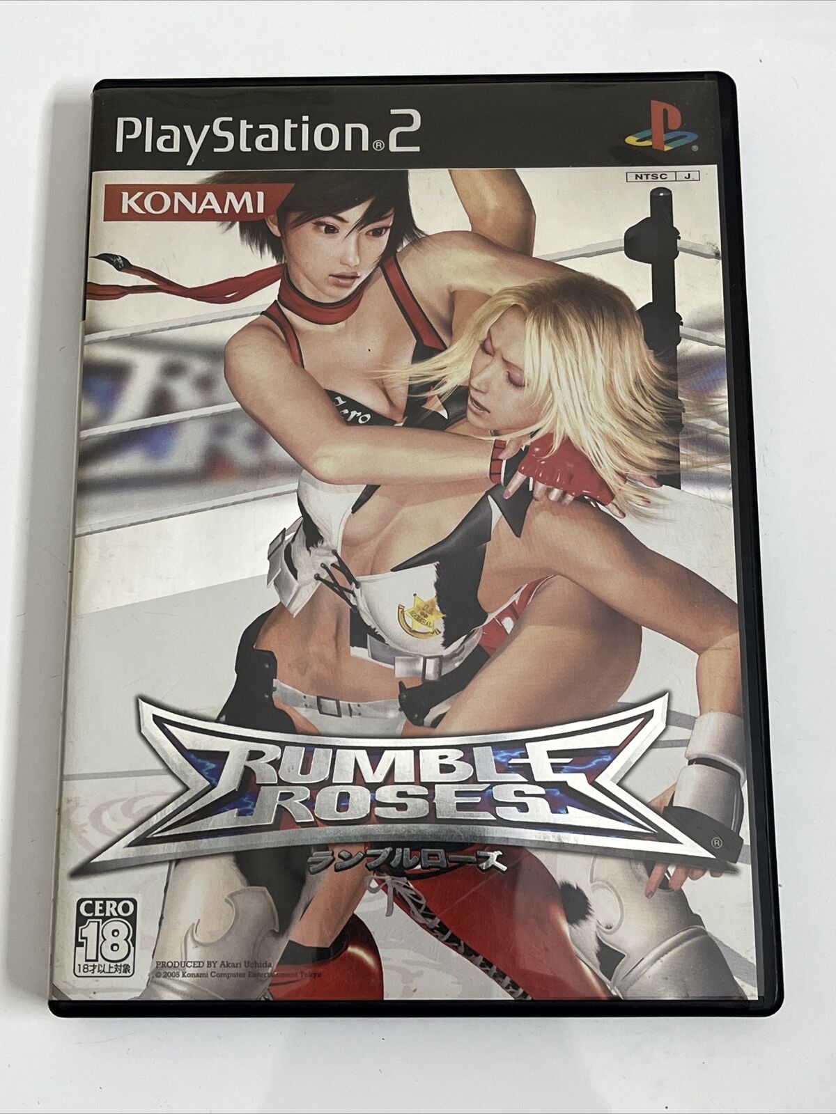 Rumble Roses - Sony PlayStation 2 PS2 NTSC-J JAPAN Wrestling Game